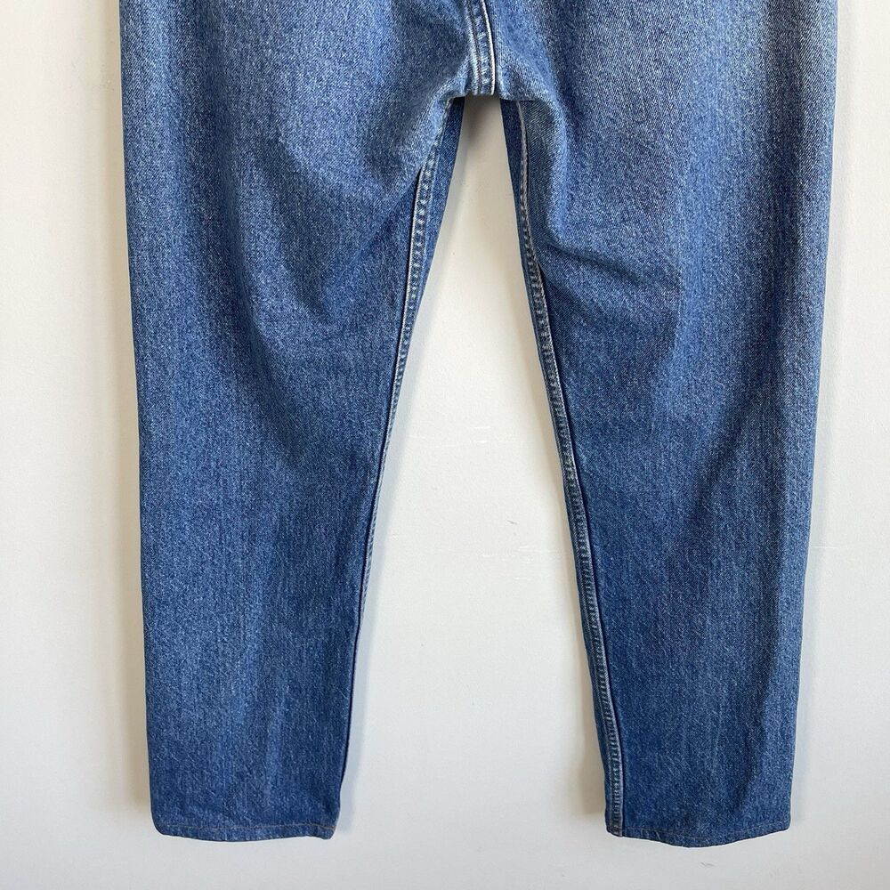 Vintage Orange Tab 80s Levis 505 Jeans Men's 30 x 30 Straight Leg Blue USA - Picture 9 of 15